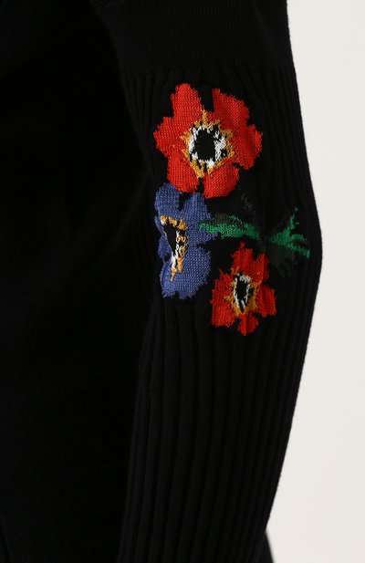 Приталенное шерстяное мини-платье с длинным рукавом SONIA RYKIEL, арт. 19171425-FB, фото 5