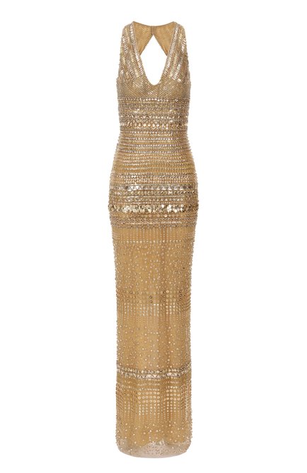 Женское платье с отделкой пайетками и стразами ZUHAIR MURAD, арт. RDR25008/EMSQ001