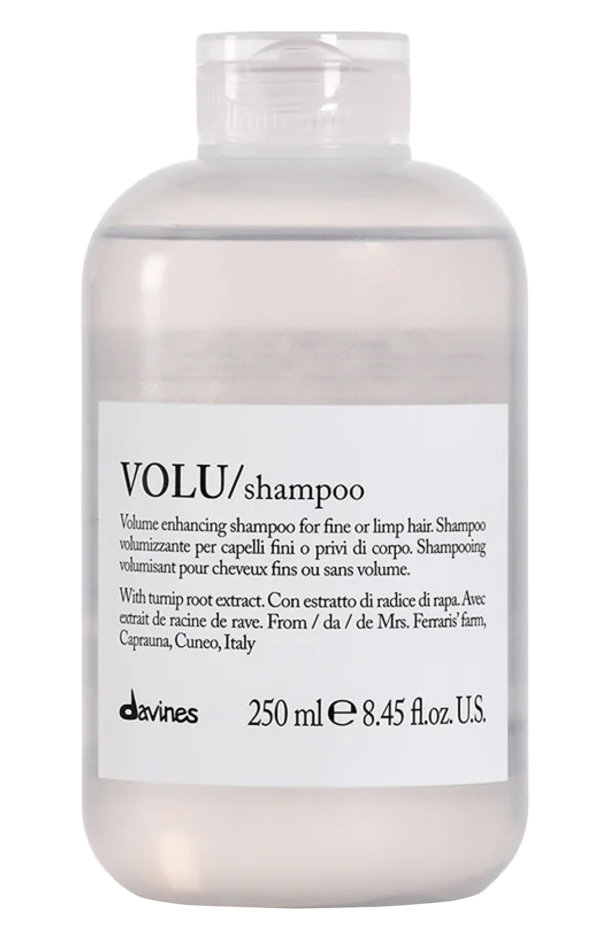 Шампунь для придания объема волосам volu (250ml) DAVINES, арт. 75052, фото 1