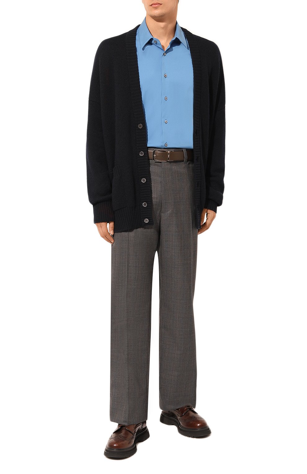 Шерстяные брюки PRADA, арт. UP0178-10EA-F0480-221, фото 2