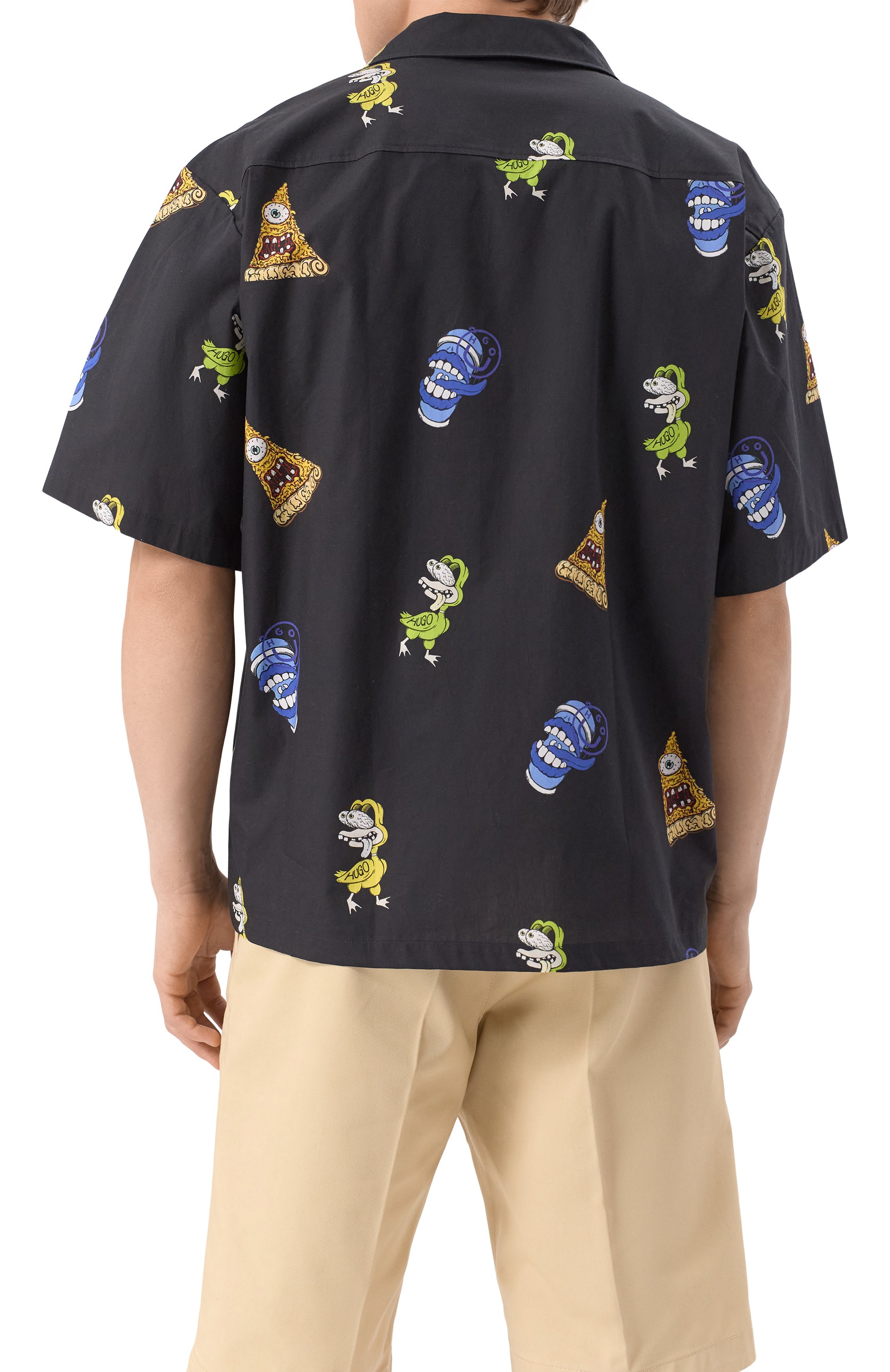 Хлопковая рубашка HUGO BLUE, арт. 50534201, фото 4