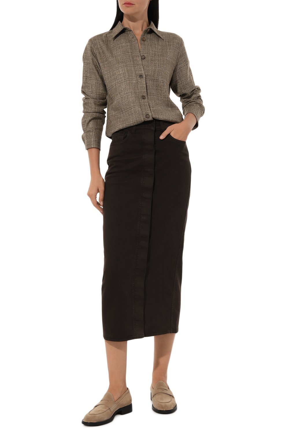 Джинсовая юбка LORENA ANTONIAZZI, арт. A2459G001A/4049R, фото 2