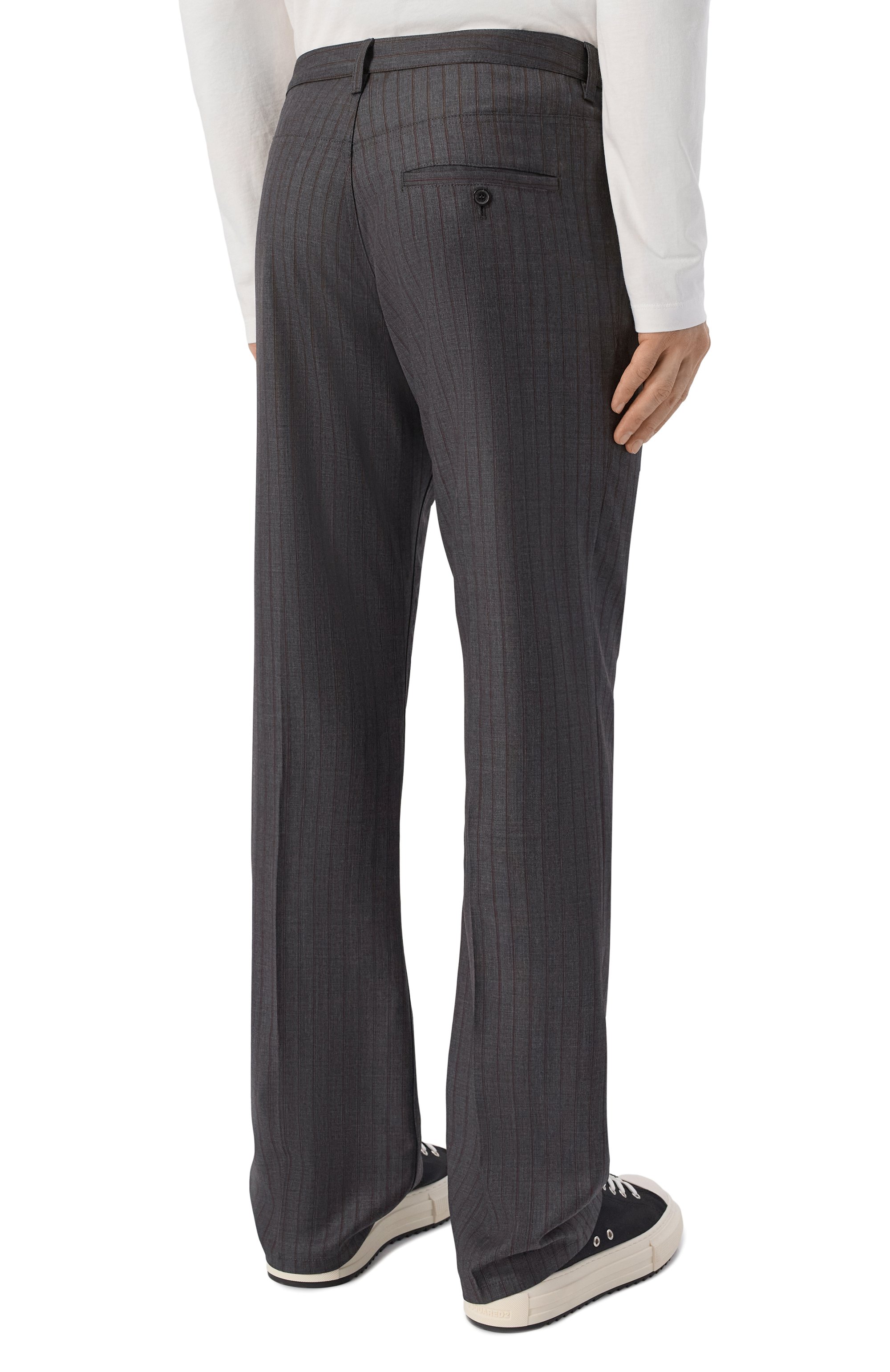 Шерстяные брюки BALENCIAGA, арт. 850705/TPT05, фото 4