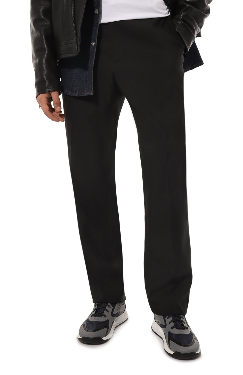 Комбинированные кроссовки BOSS, арт. 50493215, фото 3