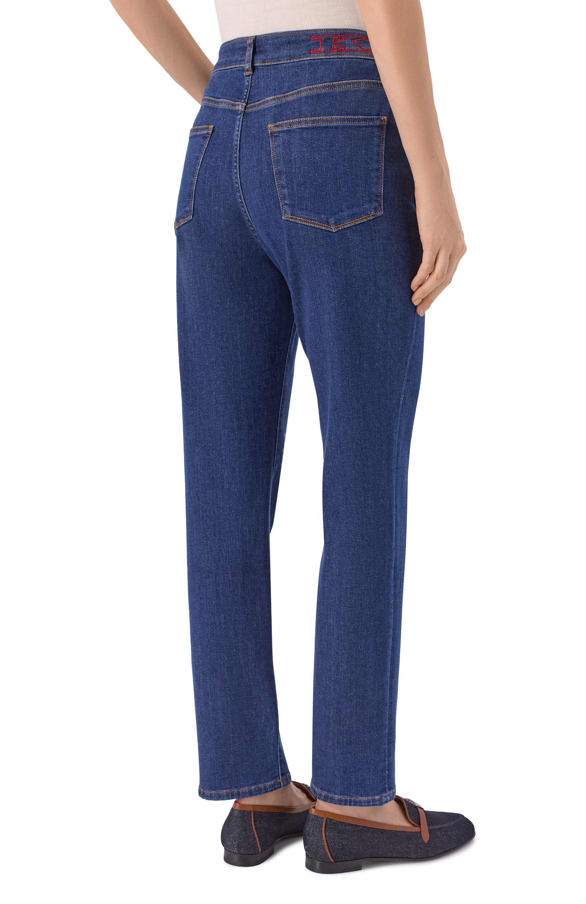 Джинсы KITON синего цвета по цене 114500 руб., арт. DJ54101K0927, фото 4 Джинсы KITON, арт. DJ54101K0927, фото 4