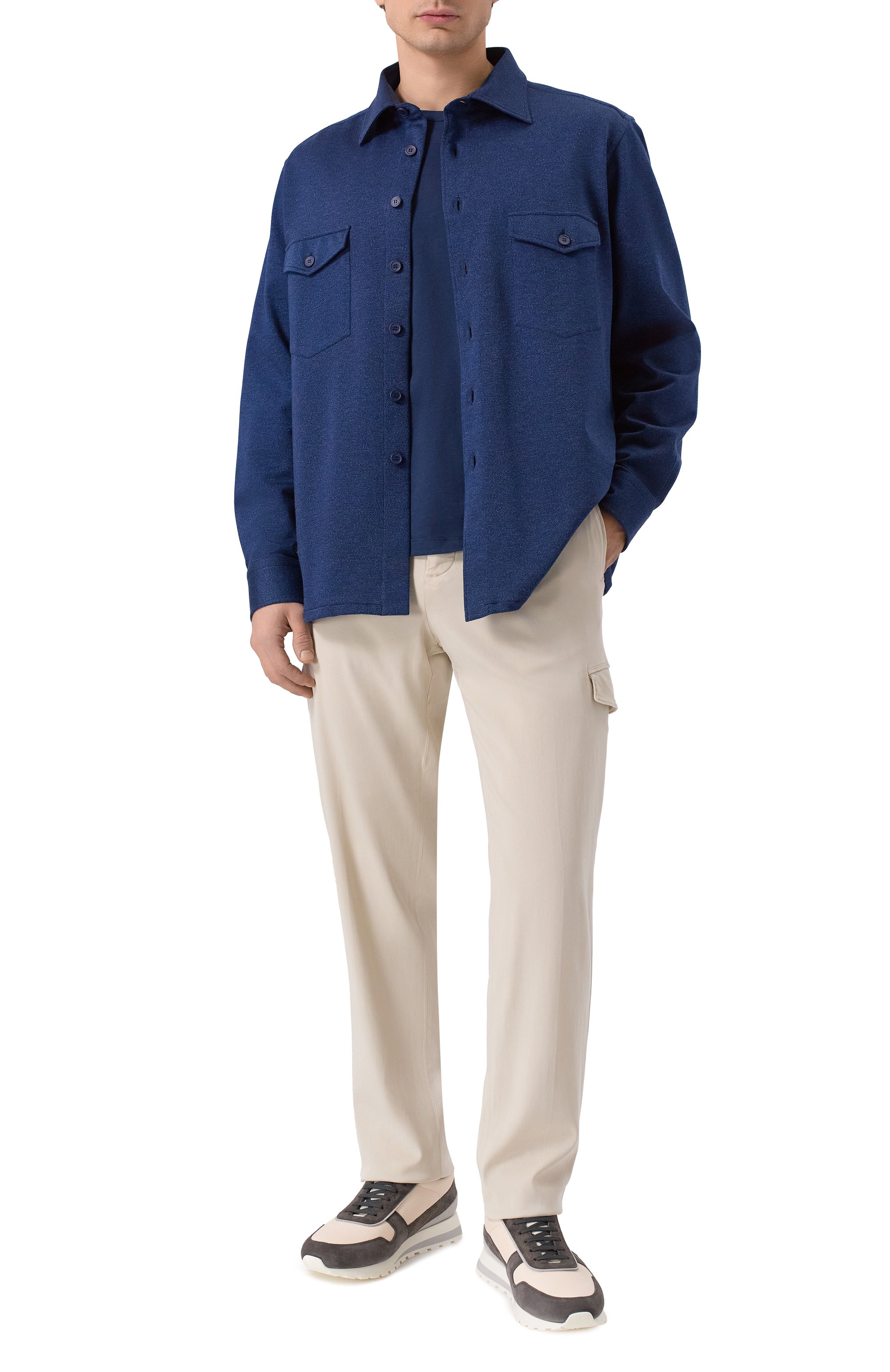 Хлопковая рубашка STEFANO RICCI, арт. CJ008184/TE3101, фото 2