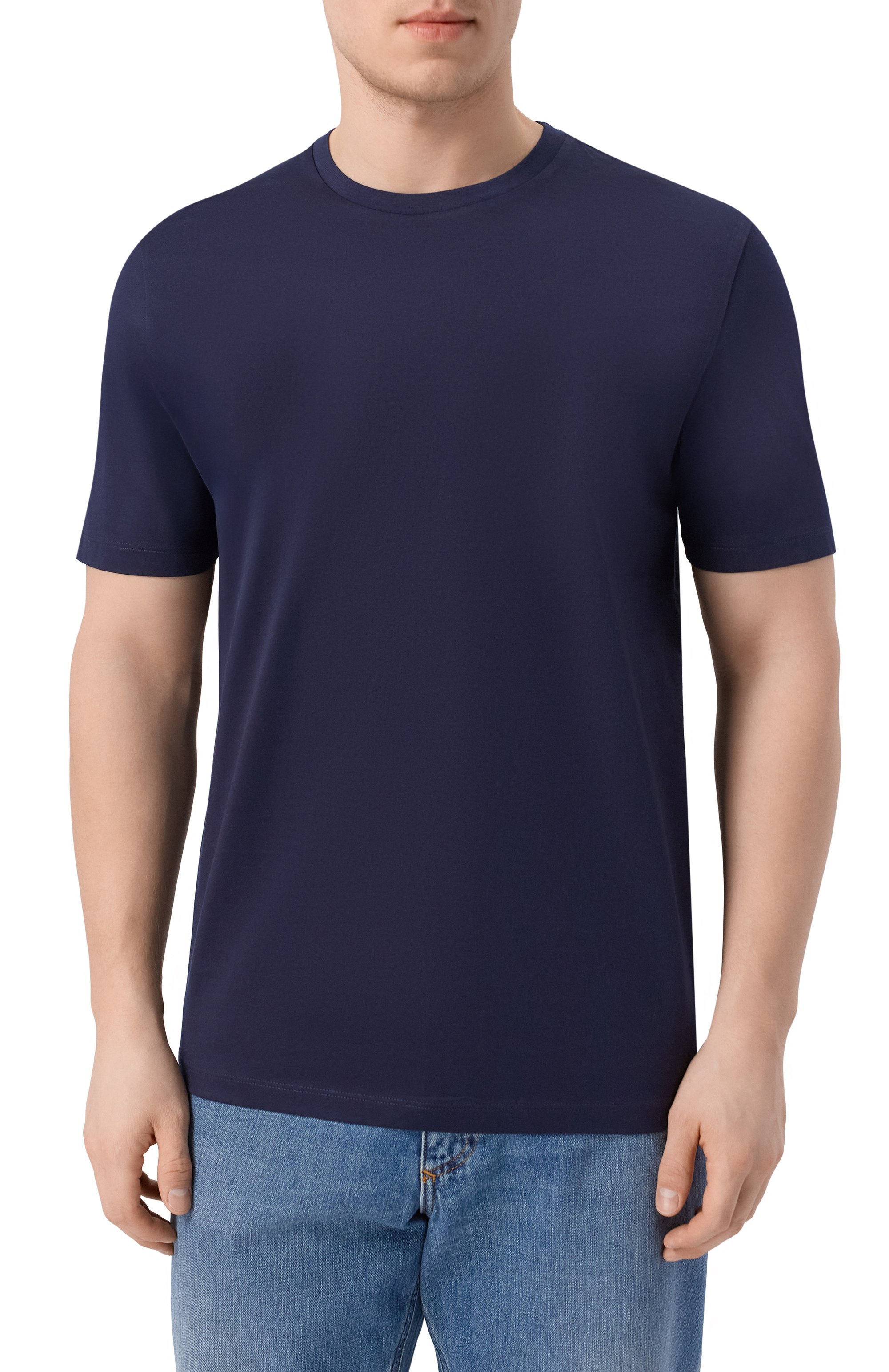 Хлопковая футболка HUGO, арт. 50542969, фото 3