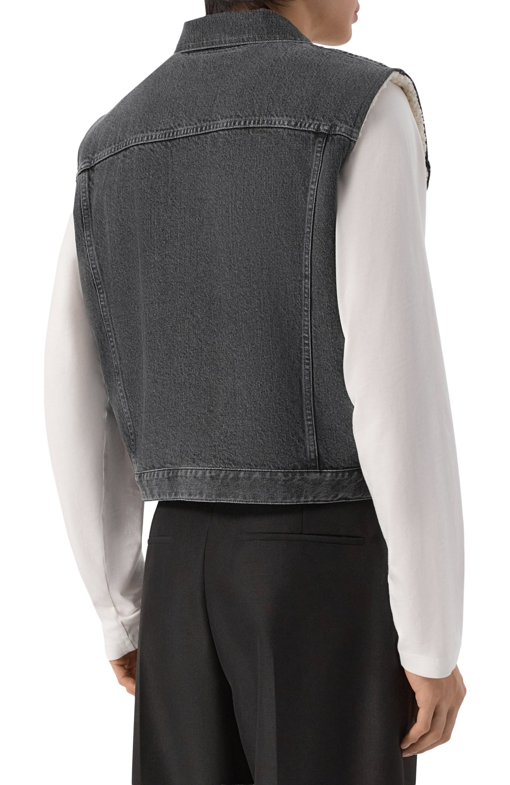 Джинсовый жилет JIL SANDER, арт. J22SW0145/J45371, фото 4