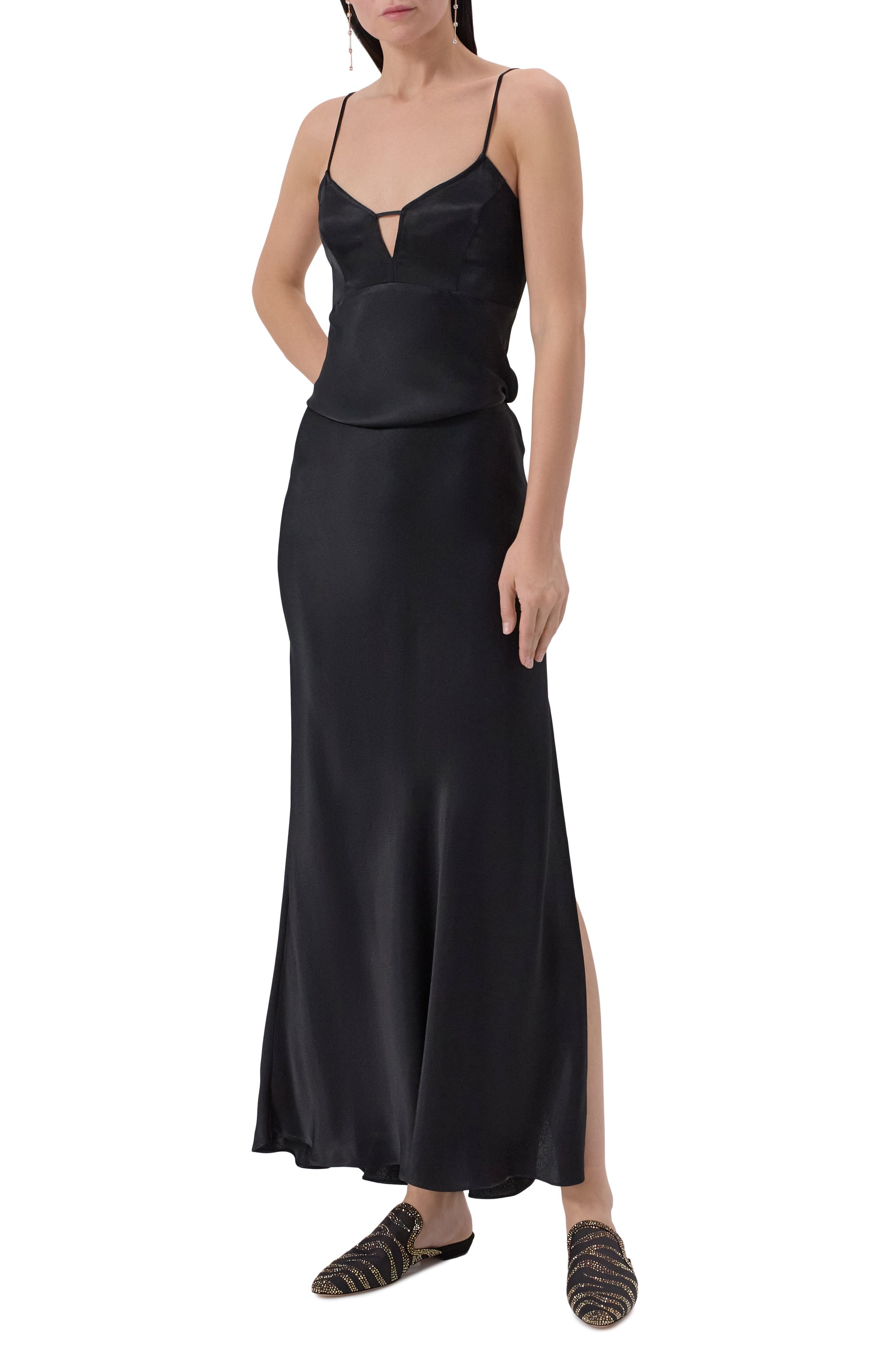 Сабо raja crystal GIANVITO ROSSI, арт. G93042.10RIC.C0ZNNTP, фото 2