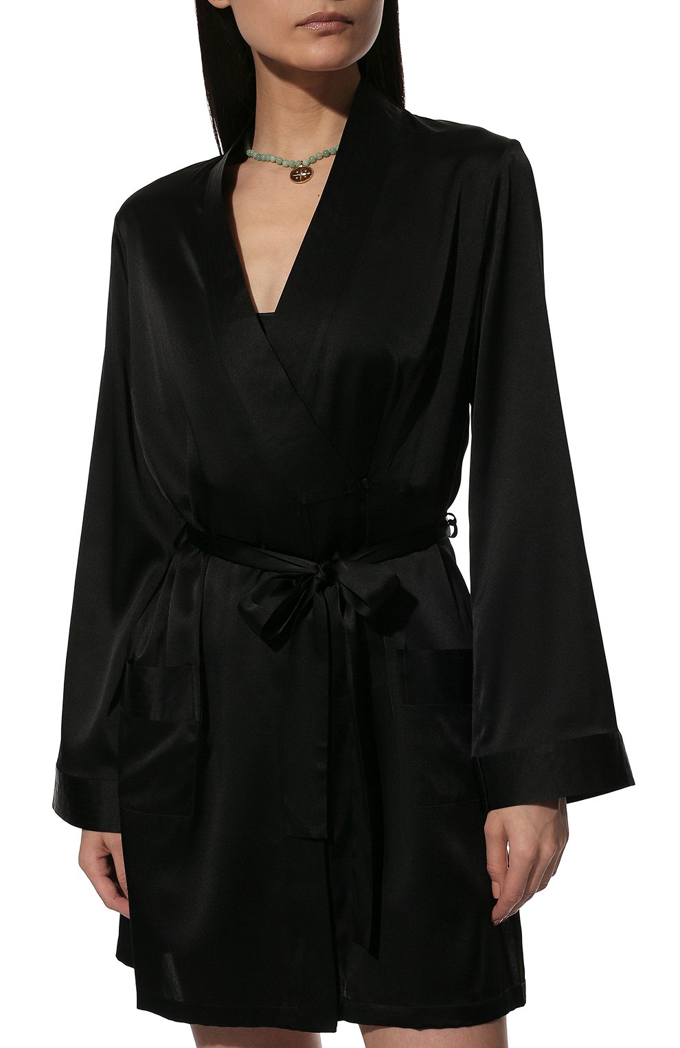 Шелковый халат MARJOLAINE, арт. 4OXA2001, фото 3