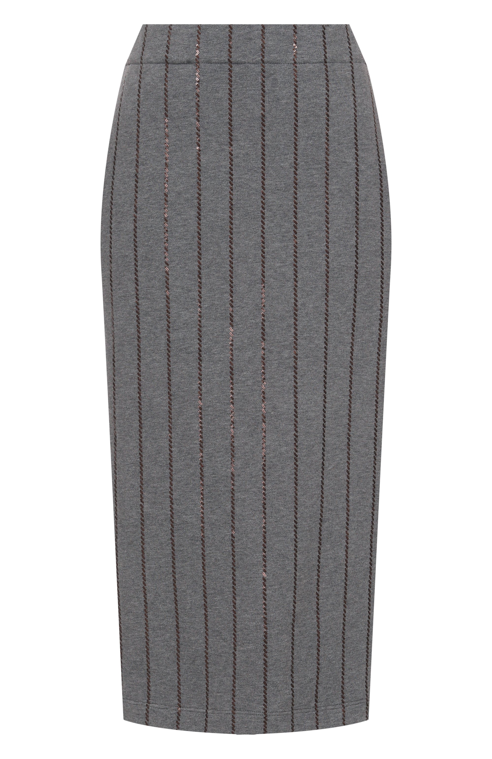 Хлопковая юбка BRUNELLO CUCINELLI, арт. MP05NS0889, фото 1