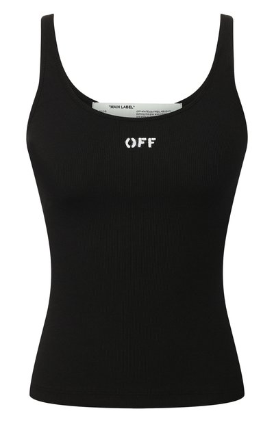Женская хлопковая майка OFF-WHITE, арт. 0WAD072R20H790951001