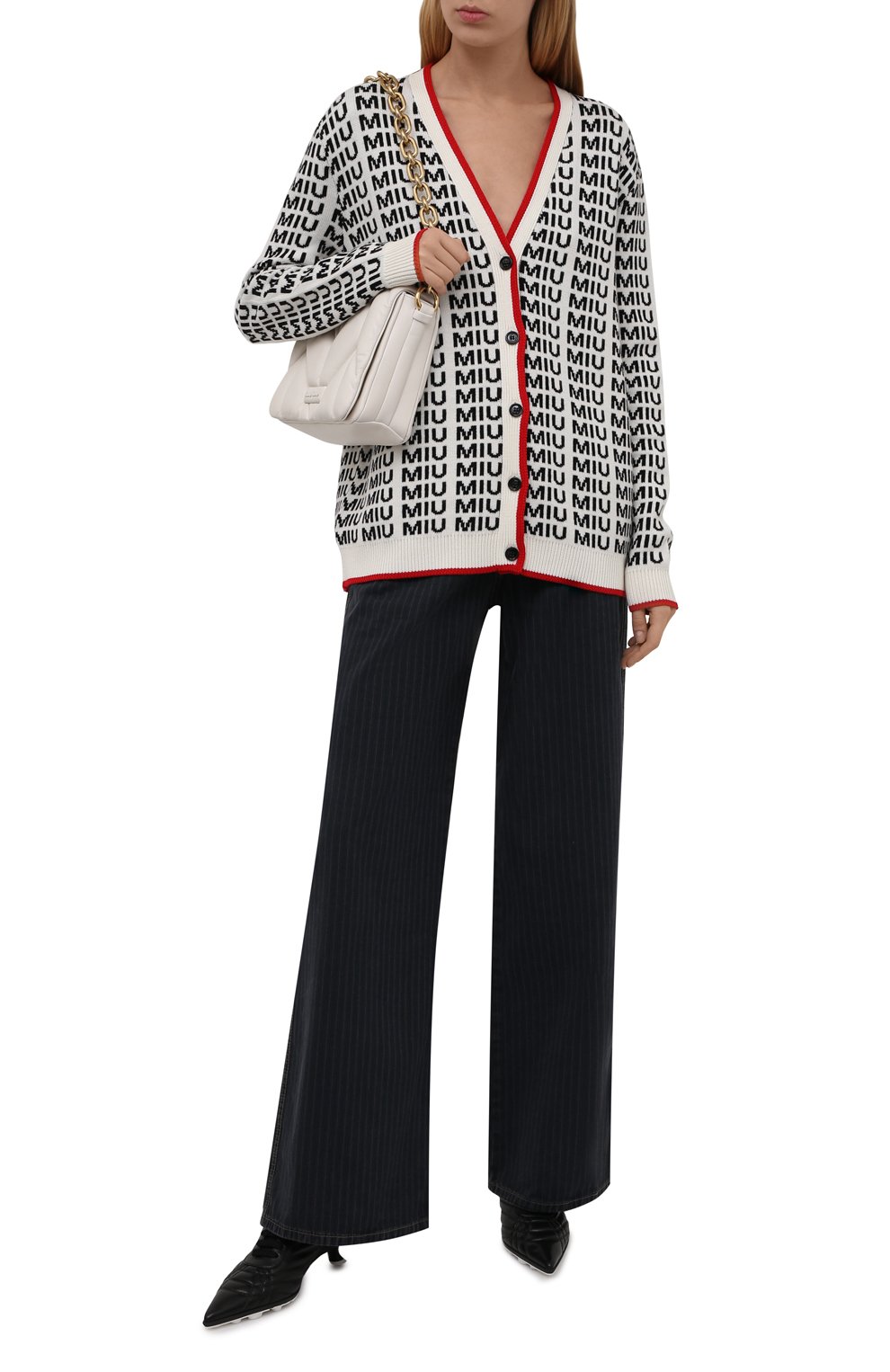 Кожаные туфли MIU MIU, арт. 5E521D-3F1F-F0002-055, фото 2