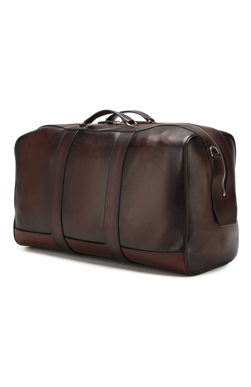 Кожаная дорожная сумка BERLUTI коричневого цвета по цене 332000 руб., арт. M183327, фото 3 Кожаная дорожная сумка BERLUTI, арт. M183327, фото 3