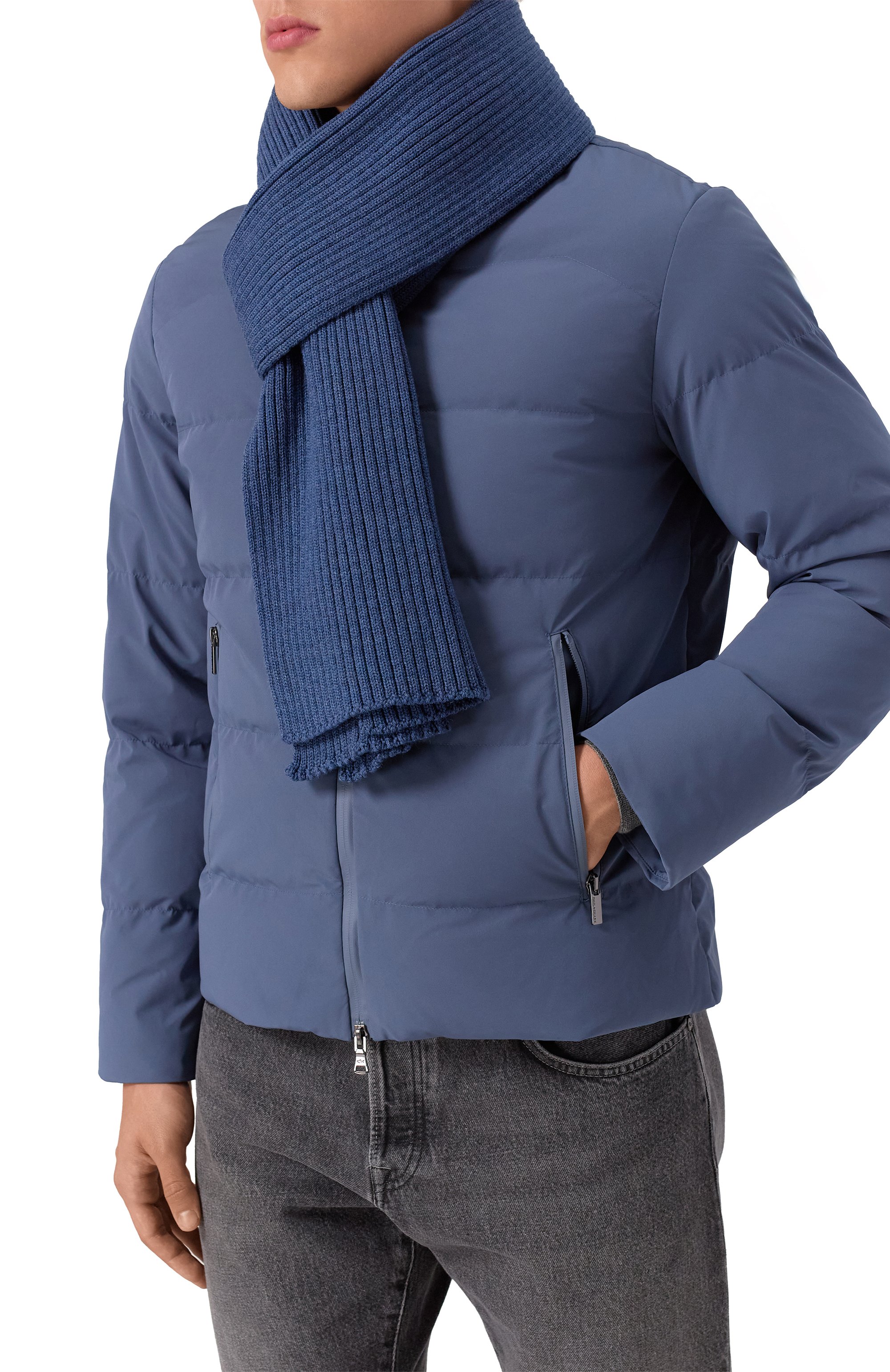 Шерстяной шарф PAUL&SHARK, арт. 14317050, фото 2