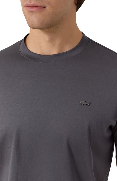 Хлопковая футболка PAUL&SHARK, арт. 15311610/3XL-6XL, фото 5