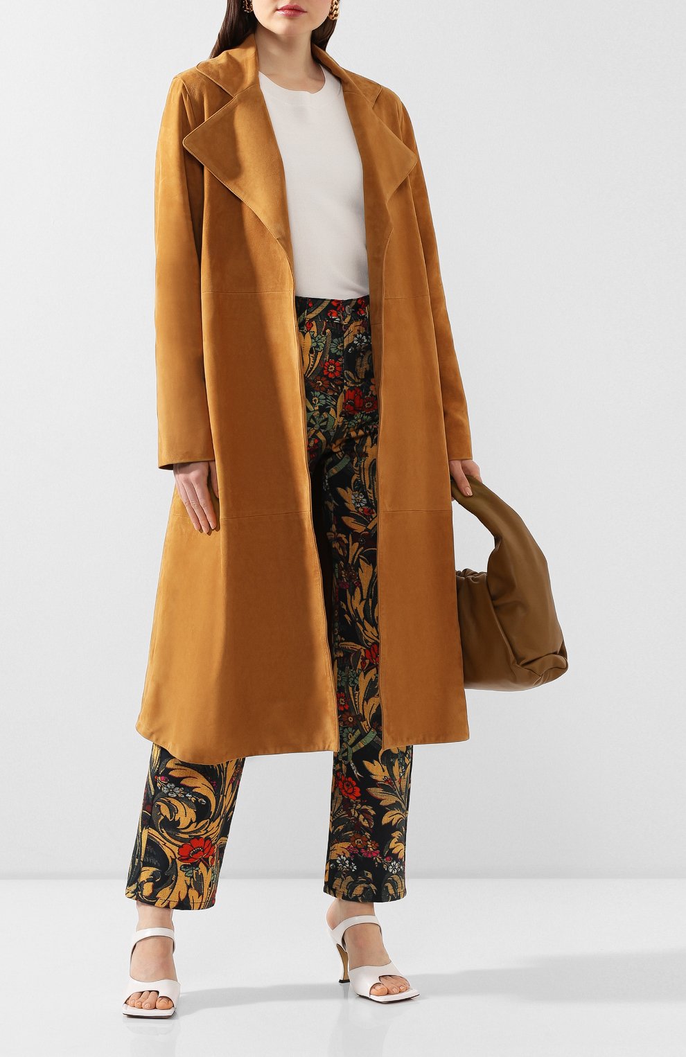 Замшевое пальто TOTEME, арт. ZADAR 202-104-720, фото 2