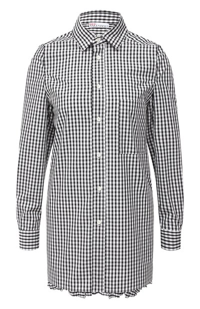 Женская хлопковая рубашка REDVALENTINO, арт. UR3ABE20/55Y