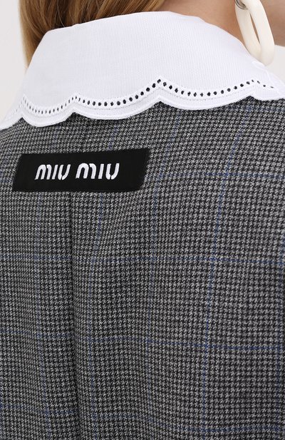 Жакет из вискозы MIU MIU, арт. MH1607-1UB7-F0031, фото 5