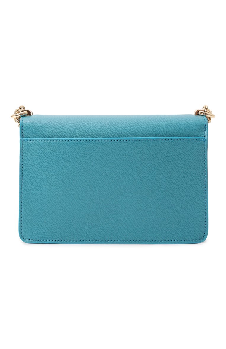 Женская сумка furla 1927 mini FURLA бирюзового цвета, арт. BAFKACO/ARE000 | Фото 6 (Материал: Натуральная кожа; Ремень/цепочка: На ремешке; Размер: mini)