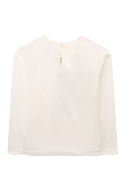 Хлопковый лонгслив MONNALISA, арт. 41D602, фото 2