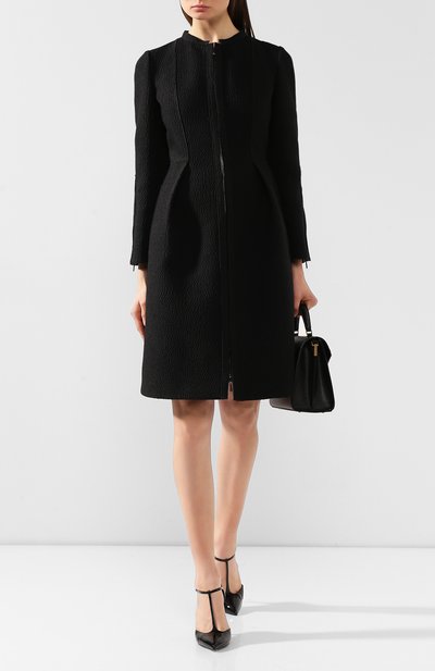 Пальто GIORGIO ARMANI черного цвета по цене 213500 руб., арт. 9WH0L02P/T01A9, фото 2 Пальто GIORGIO ARMANI, арт. 9WH0L02P/T01A9, фото 2