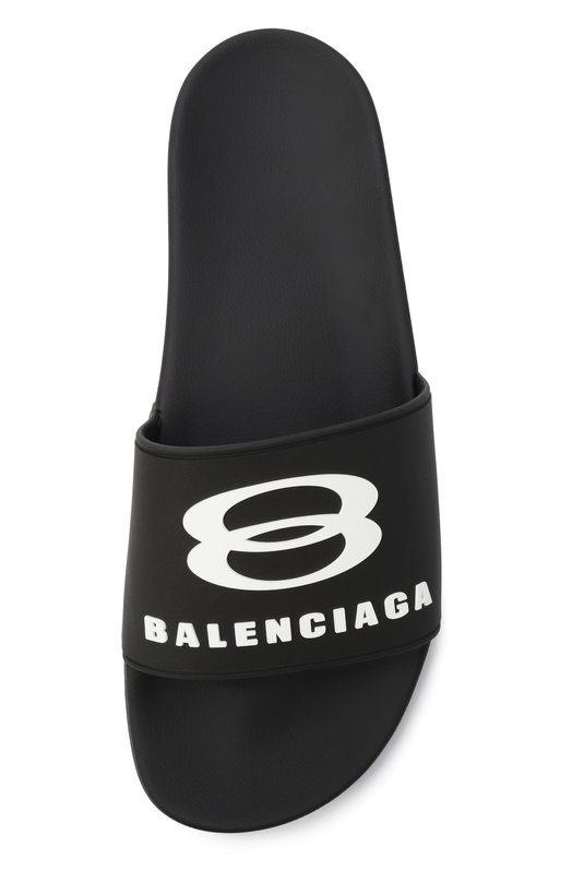Шлепанцы Pool Balenciaga 689031/W1SA6 Чёрный  689031/W1SA6 Фото 6