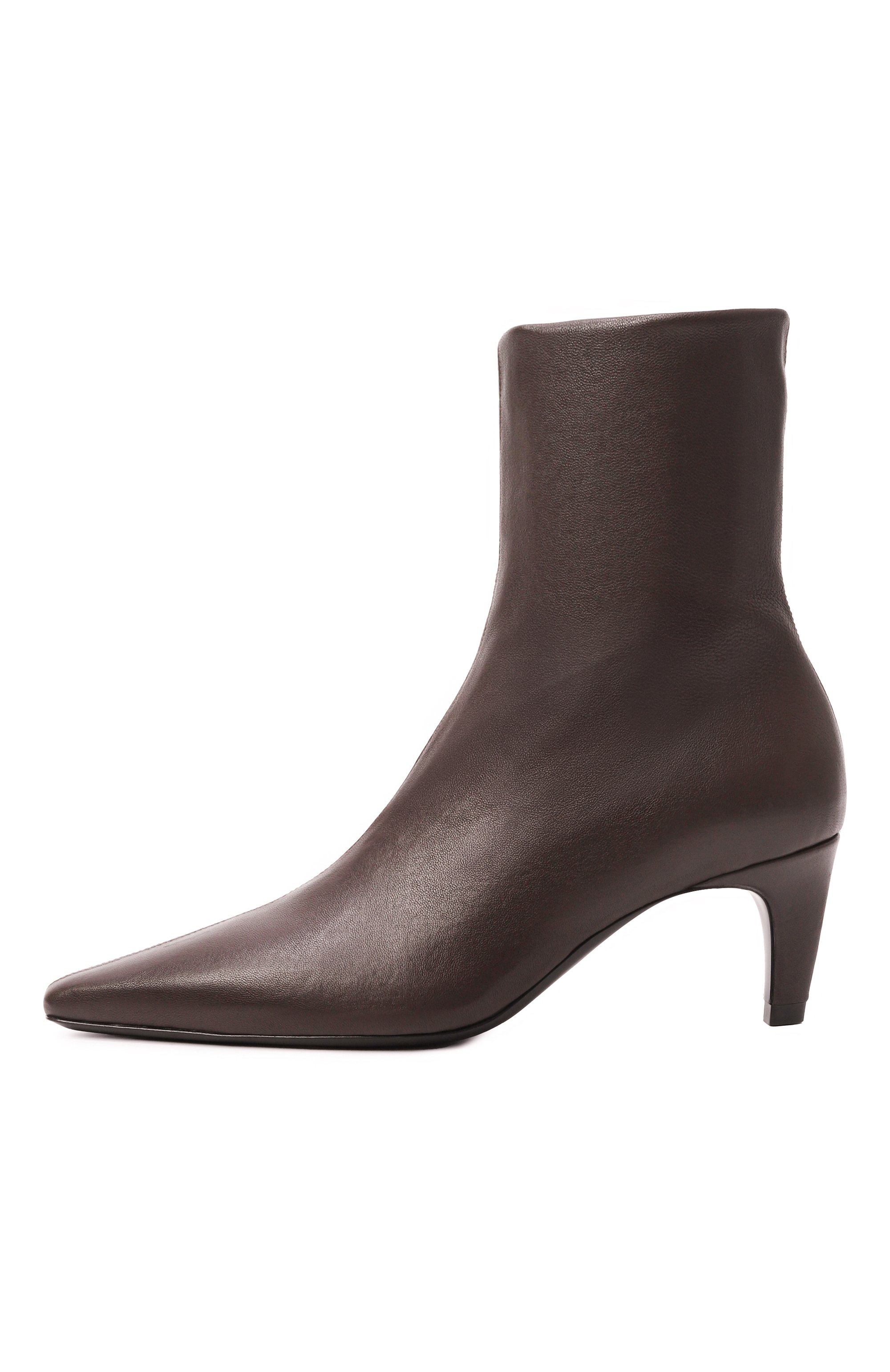 Кожаные ботильоны cave 40 JUDE, арт. CAVE ANKLE B00T LEATHER, фото 4