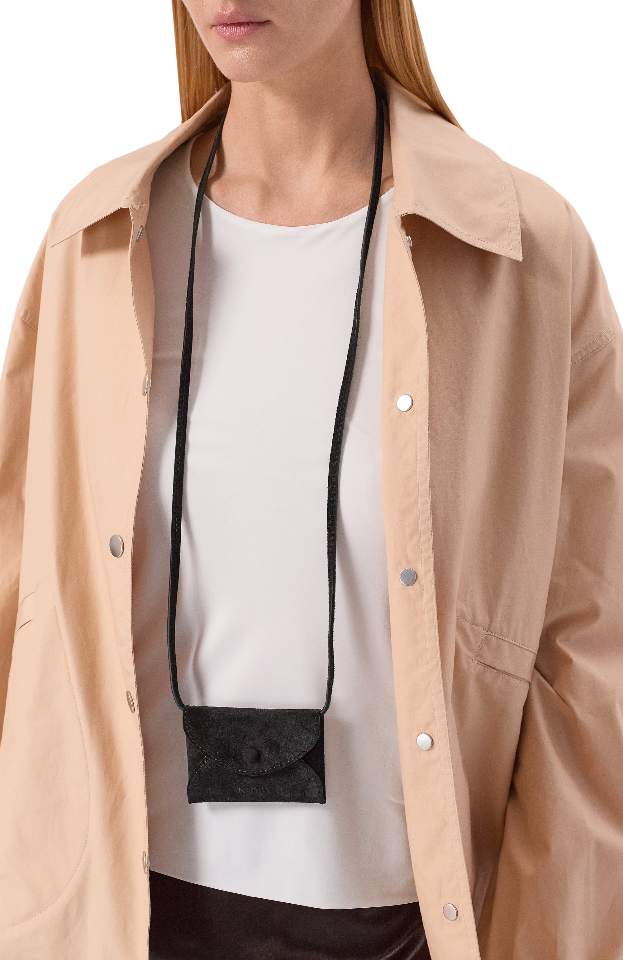 Замшевый футляр для кредитных карт NEOUS, арт. 00072B01, фото 2