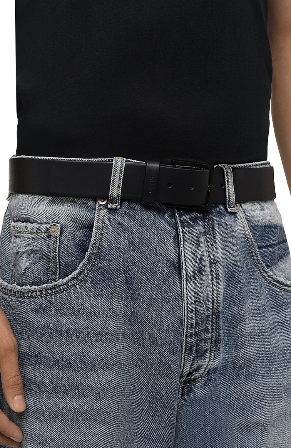 Кожаный ремень HUGO, арт. 50385358, фото 2