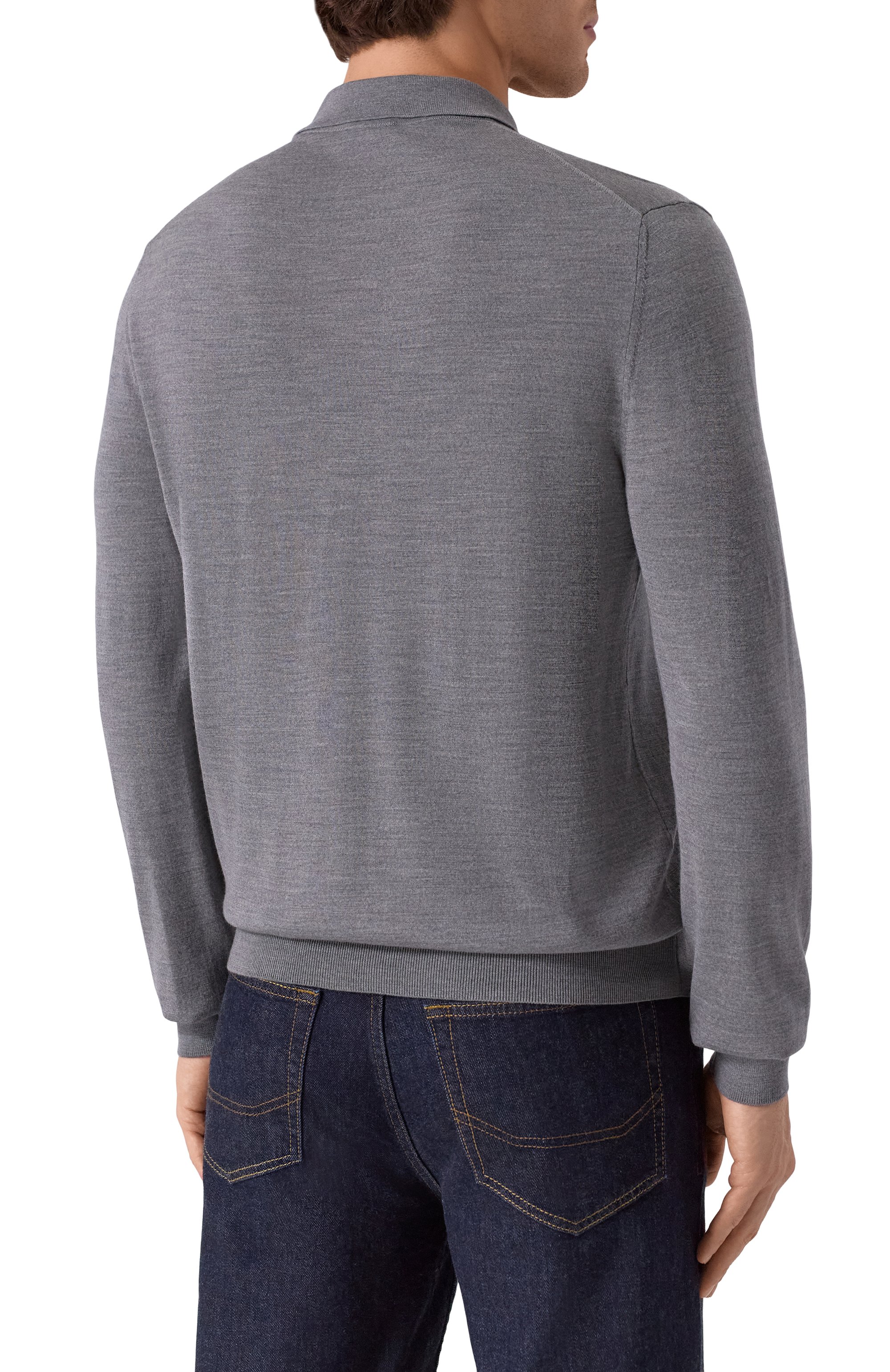 Шерстяное поло BRIONI, арт. UMS10L-OZK82, фото 4