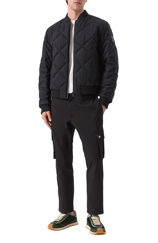 Хлопковые брюки-карго Dolce & Gabbana GVB4ET/FUFJU Чёрный  GVB4ET/FUFJU Фото 2