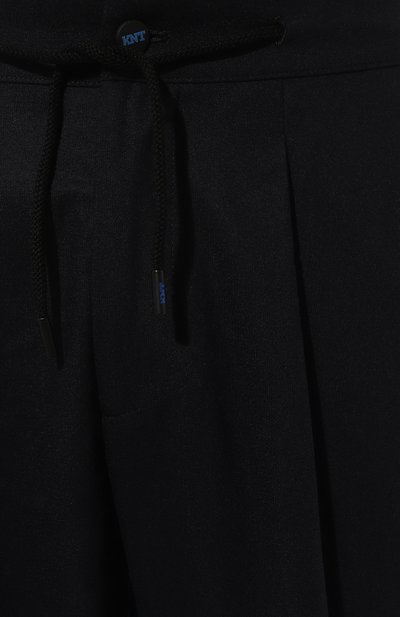 Шерстяные брюки KITON темно-синего цвета по цене 154500 руб., арт. UPKN023K0118E07, фото 5 Шерстяные брюки KITON, арт. UPKN023K0118E07, фото 5
