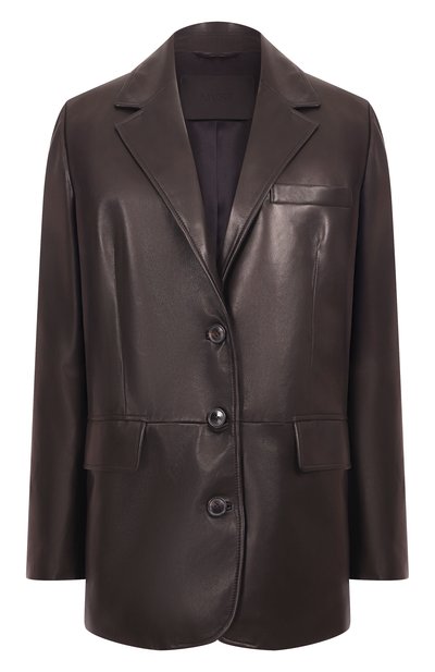 Женская кожаный жакет MVST, арт. M25.1PW.L009/NAPPA CREAM