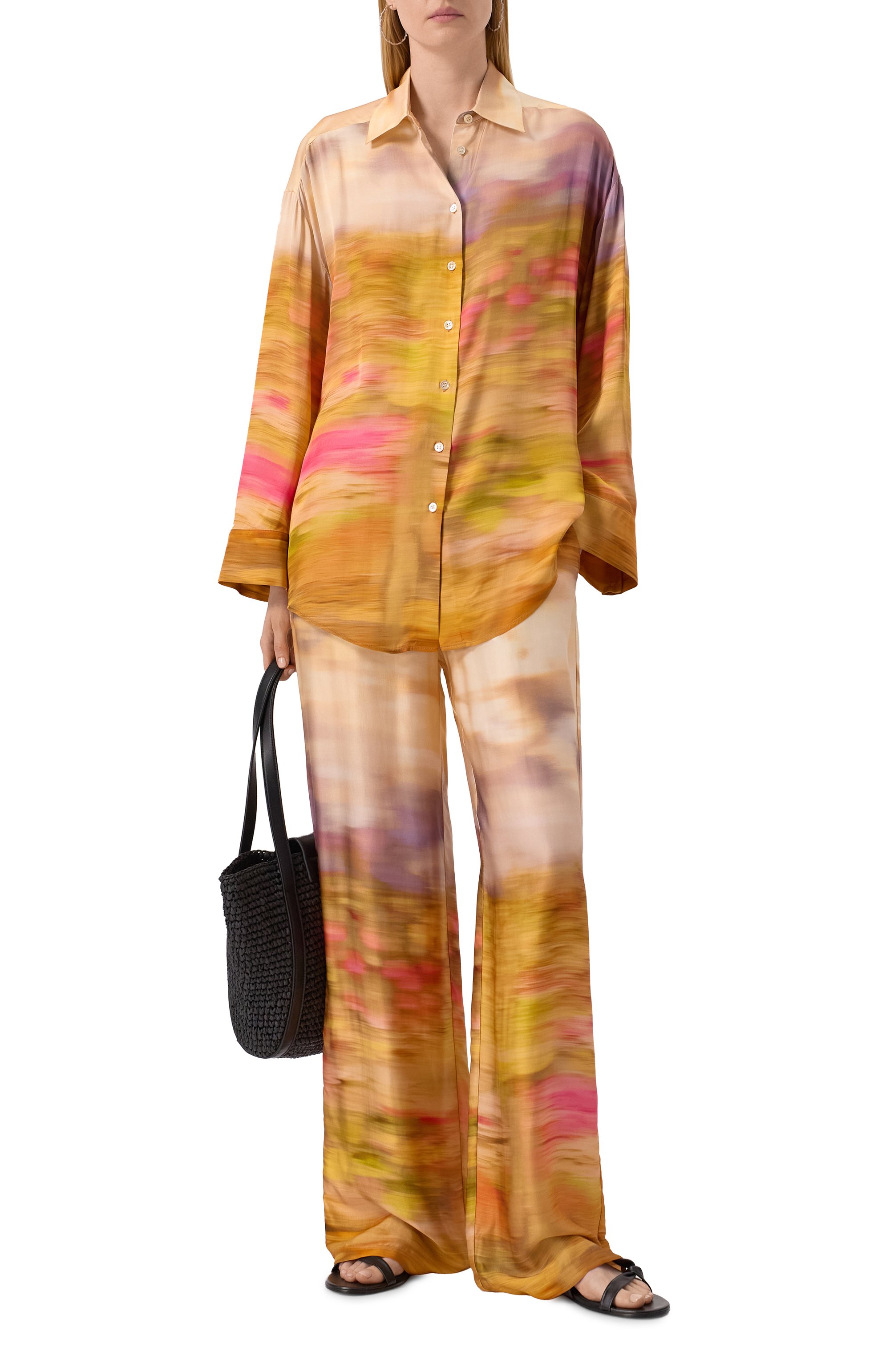 Атласная рубашка PINKO, арт. 104864/A2G0, фото 2