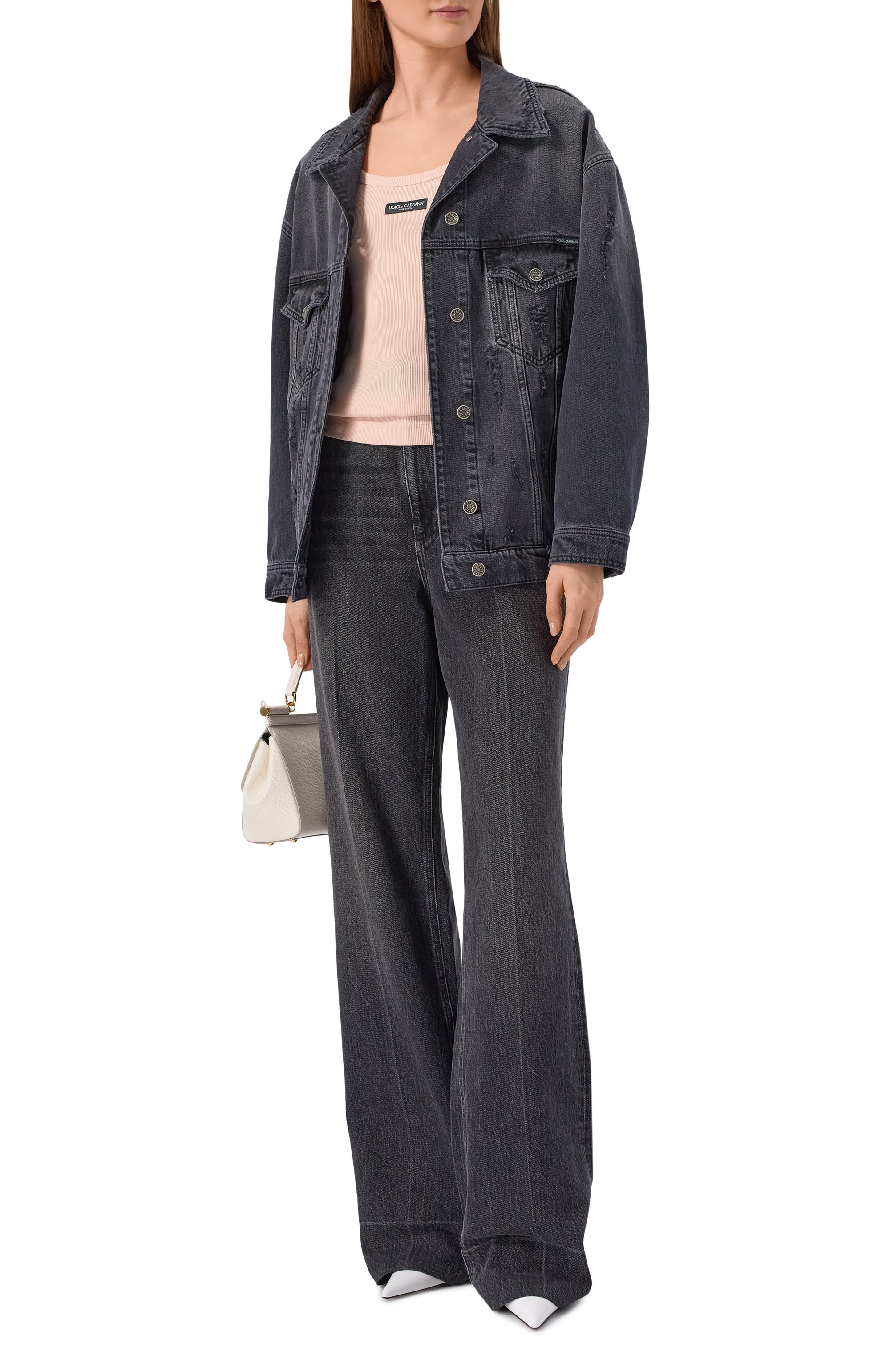 Хлопковая майка DOLCE & GABBANA, арт. F8W45T/FU7AV, фото 2