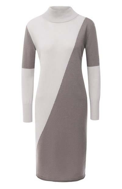 Кашемировое платье LORENA ANTONIAZZI бежевого цвета по цене 94300 руб., арт. A20117AM003/117, фото 1 Кашемировое платье LORENA ANTONIAZZI, арт. A20117AM003/117, фото 1