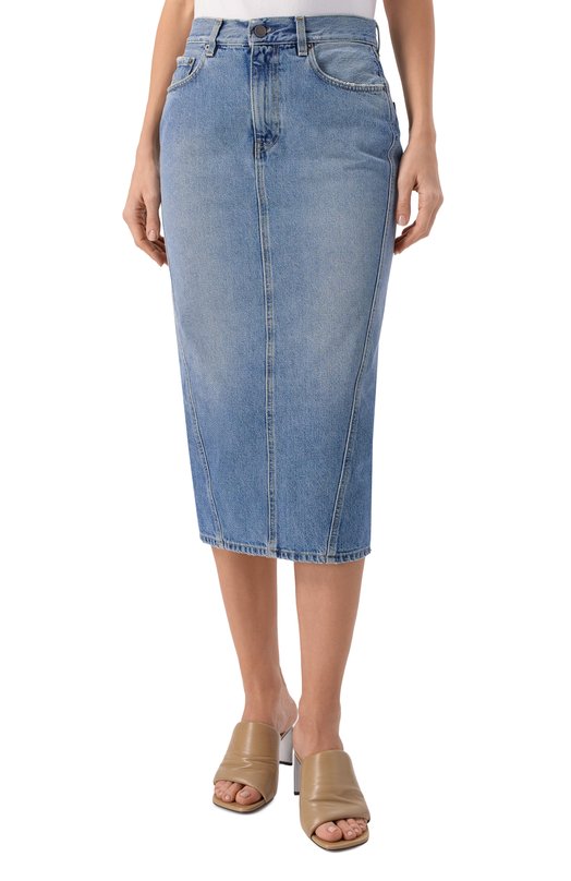 Джинсовая юбка Ricka Haikure HEW08106DF106L0909/RICKA N0RDIC BLUE Голубой  HEW08106DF106L0909/RICKA N0RDIC BLUE Фото 3