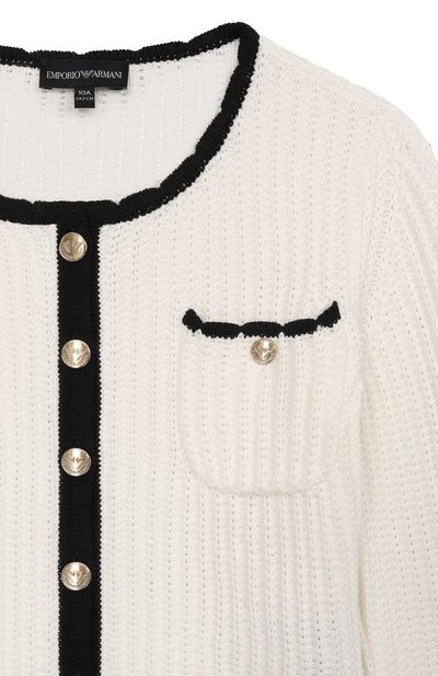Хлопковый кардиган EMPORIO ARMANI, арт. EG000752/AF22776, фото 3