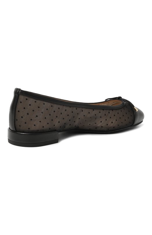 Комбинированные балетки Sleek Bow Stuart Weitzman 3