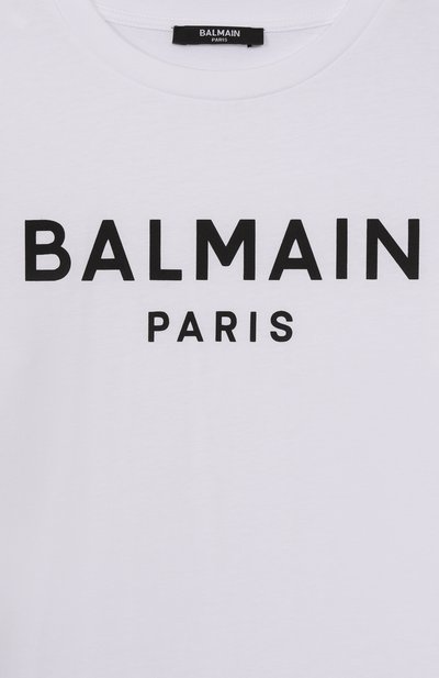 Хлопковая футболка BALMAIN, арт. BX8P01, фото 3