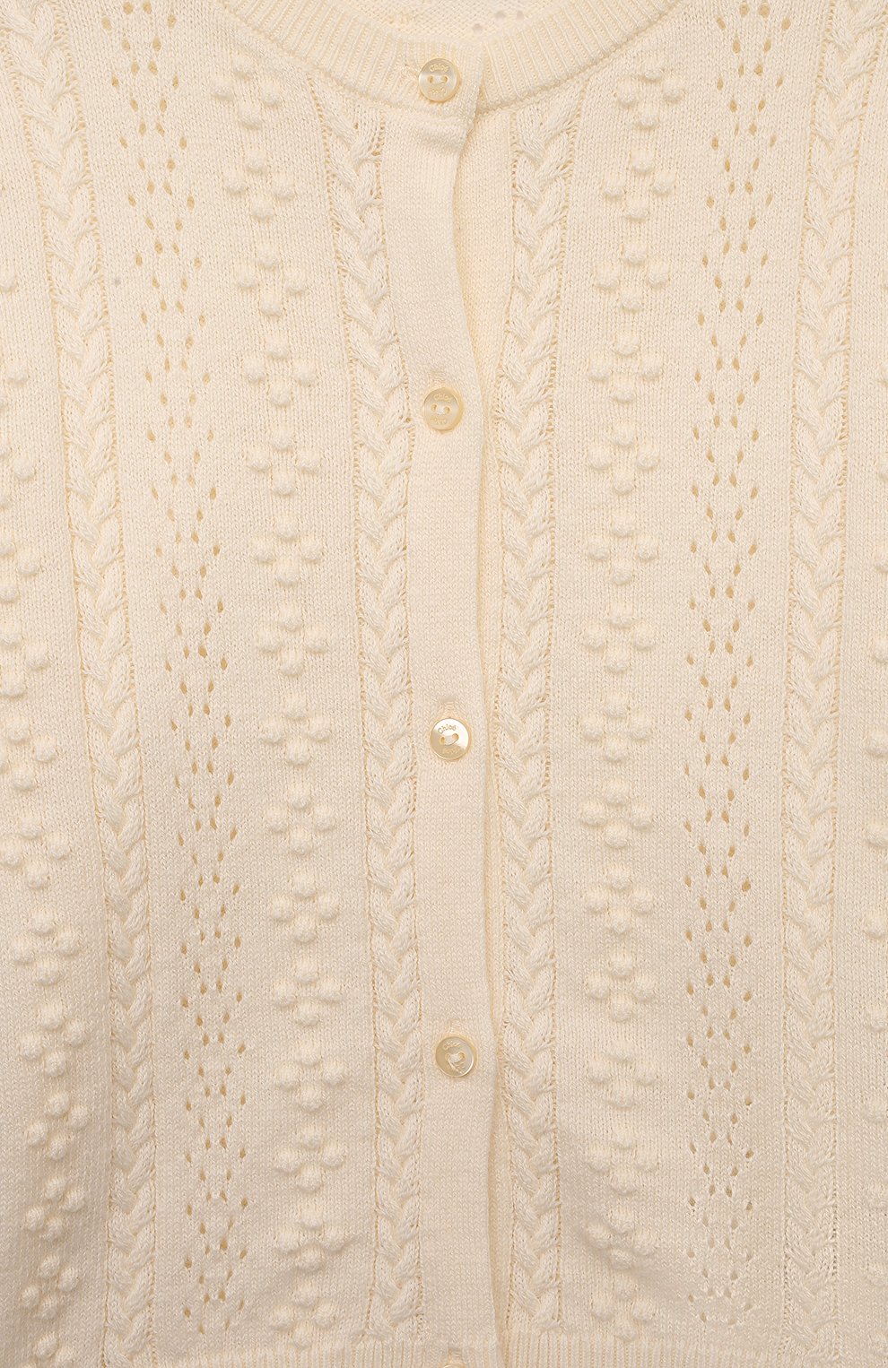 Кардиган из хлопка и шерсти CHLOÉ, арт. C20311, фото 3