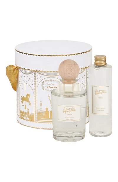 Подарочный набор в шляпной коробке bianco divino / божественный белый (2x250ml) TEATRO, арт. CAPP-BDTFU