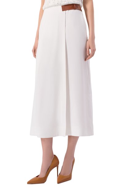 Юбка изо льна и вискозы LORENA ANTONIAZZI, арт. P2640G033A/3347, фото 3