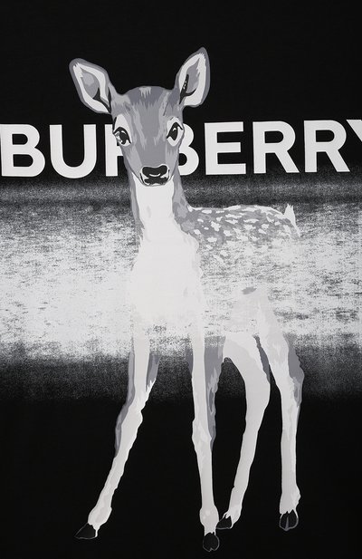 Хлопковая футболка BURBERRY, арт. 8050303, фото 3