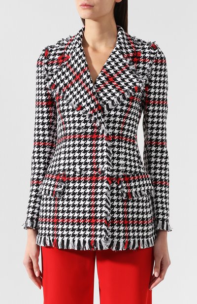 Твидовый жакет MSGM, арт. 2641MDG05 195115, фото 3
