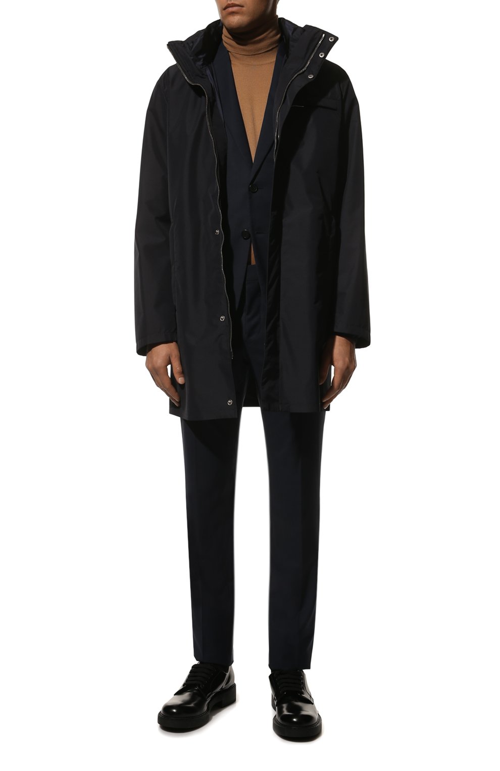 Утепленная куртка PRADA темно-синего цвета по цене 300000 руб., арт. SGB042-1X01-F0124-191, фото 2 Утепленная куртка PRADA, арт. SGB042-1X01-F0124-191, фото 2