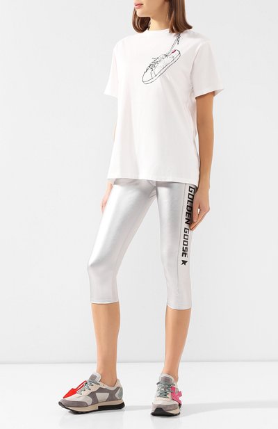 Хлопковая футболка GOLDEN GOOSE DELUXE BRAND, арт. G36WP024.D1, фото 2