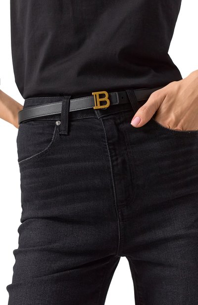 Кожаный ремень b-belt BALMAIN, арт. EN1WJ000/LVTL, фото 2
