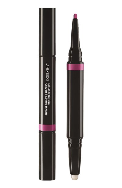 Женский дуэт для губ lipliner ink: праймер + карандаш, 10 violet SHISEIDO, арт. 16424SH